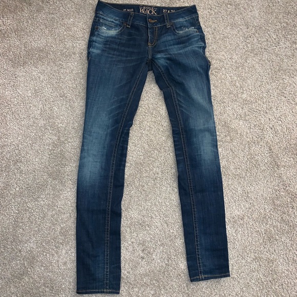 Buckle Denim - Women’s Buckle Black Skinny Jeans-27